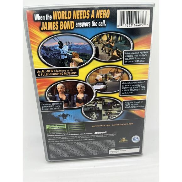 James Bond 007 in Agent Under Fire (Microsoft Xbox, 2002) Complete - TESTED - Picture 4 of 8